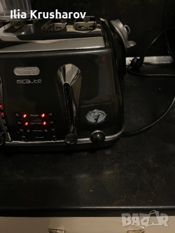 Тостер Delonghi, снимка 2 - Тостери - 53992423