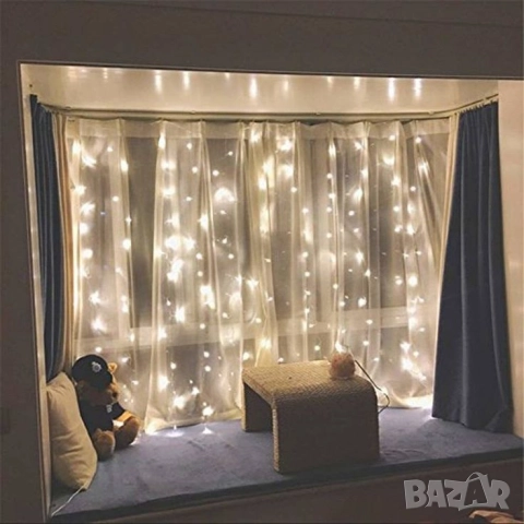 LED светеща завеса