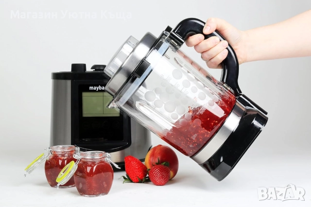 НОВ Професионален блендер Maybaum с функция за готвене с Гаранция, снимка 8 - Блендери - 51963864