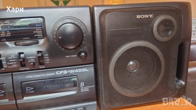 Радиокасетофон Sony CFS-W455L, снимка 4 - Радиокасетофони, транзистори - 50902001