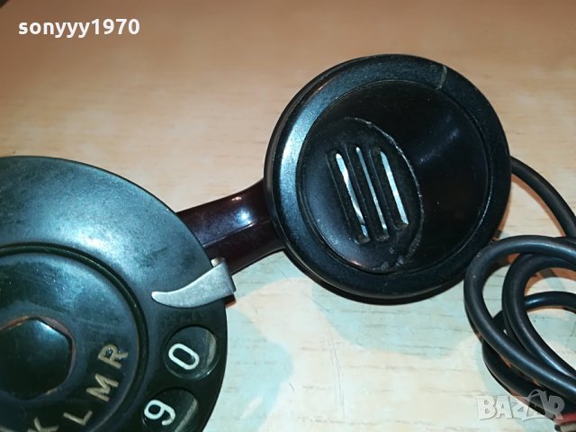 БАКЕЛИТ АНТИКА-ТЕЛЕФОН С ШАИБА-КОЛЕКЦИЯ, снимка 13 - Антикварни и старинни предмети - 29235301