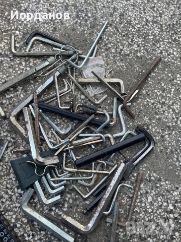 Комплект шестограми