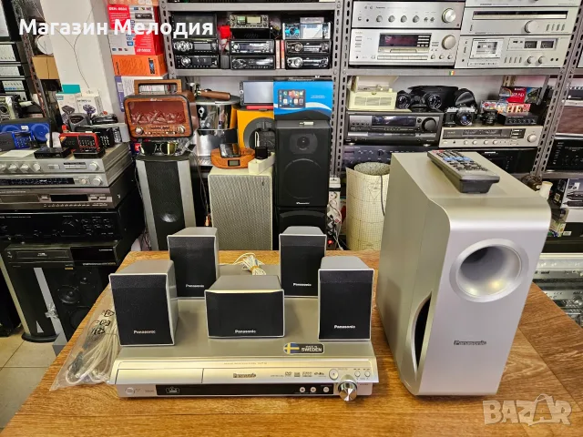 Домашно кино Panasonic SC-PT150 (SA-PT150) – Кристален звук и караоке функция