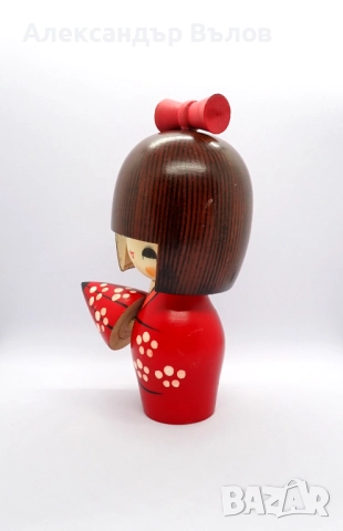 Традиционна Японска Кукла Кокеши Кимоно Чадър Амайадори, снимка 2 - Колекции - 51550891