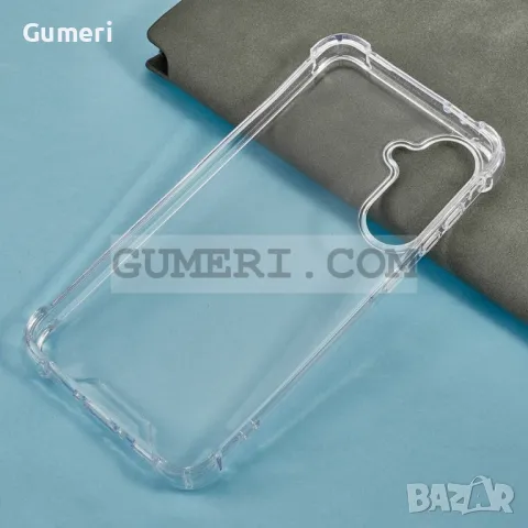 Samsung Galaxy A56 Хибриден Гръб - Прозрачен, снимка 4 - Калъфи, кейсове - 50044095