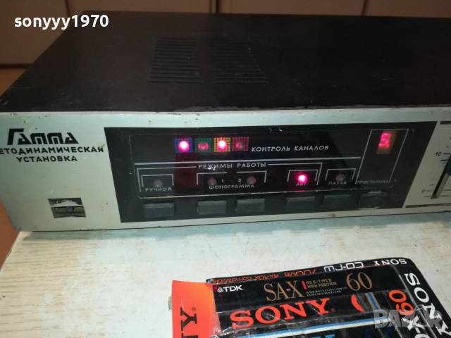 гамма-руско диско-цветомузика от соца 1510251449, снимка 3 - Ресийвъри, усилватели, смесителни пултове - 52063465