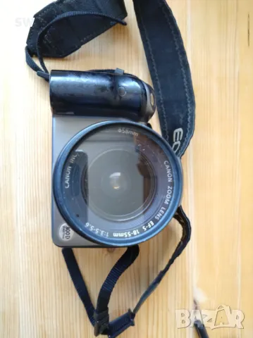 фото Canon EOS 300d + ef-s 18-55, 3 батерии+зарядно, 2 карти, чанта, снимка 6 - Фотоапарати - 49824824