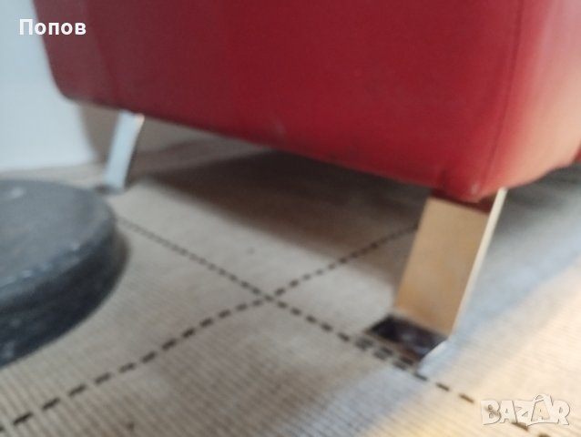 Дизайнерски кожен диван, снимка 16 - Дивани и мека мебел - 44405420