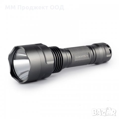 Модифициран фенер Convoy Конвой Custom Light C8 до 980 метра по ANSI, снимка 1