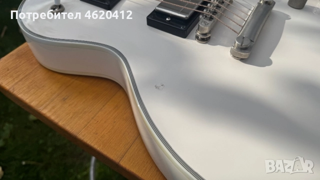 Epiphone Jerry Cantrell Prophecy Les Paul Custom Bone White, снимка 16 - Китари - 52247073