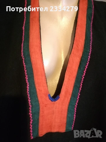 Стара тракийска женска носия ,,Увалиски" сукман, риза, престилка. , снимка 9 - Антикварни и старинни предмети - 53235922