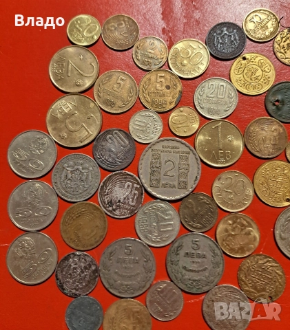 Стари български царски и соц монети , стари пендари, снимка 3 - Нумизматика и бонистика - 52593801