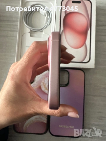 iPhone 15 pink, снимка 5 - Apple iPhone - 53927181