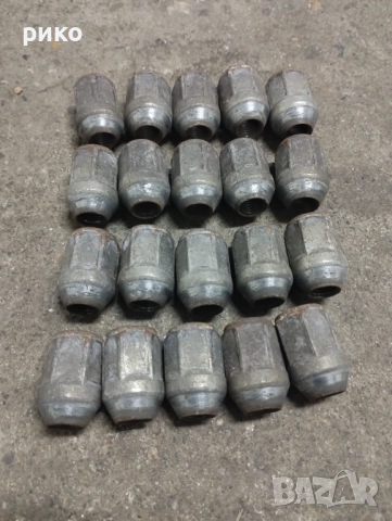 Оригинални гайки за железни и алуминиеви джанти Тойота , снимка 4 - Части - 47106396