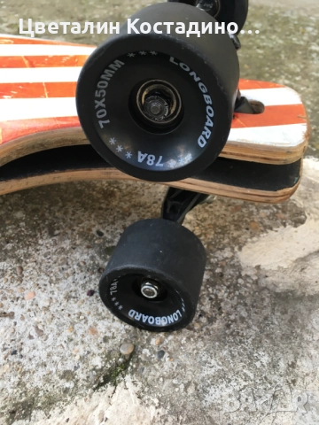 лонгборд, снимка 4 - Скейтборд, ховърборд, уейвборд - 52356250