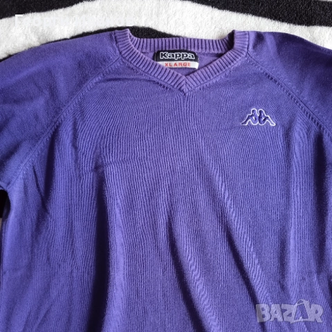 KAPPA L/XL ОРИГИНАЛНА блуза+ПОДАРЪК+фланела пуловер Капа top sweater pullover, снимка 2 - Блузи - 52289601