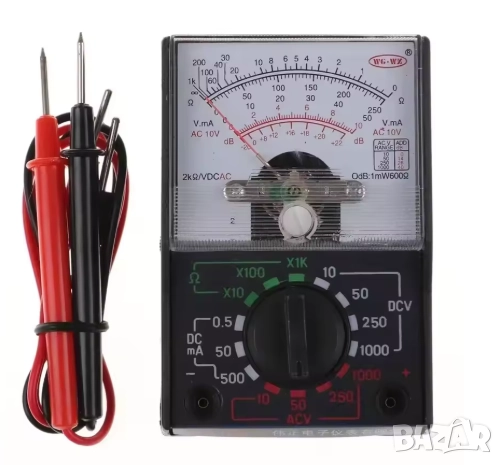 Аналогов мултиметър за начинаещи