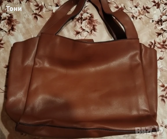 Нова Кожена Дамска Чанта , снимка 5 - Чанти - 51380463