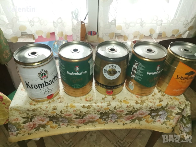Продавам 5 литрови кенчета от бира, снимка 2 - Друго търговско оборудване - 53124249