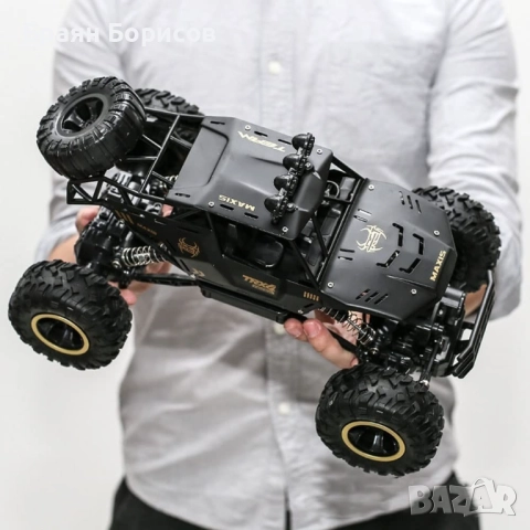 Голям офроуд джип с дистанционно управление, 4х4 TRX4., снимка 3 - Коли, камиони, мотори, писти - 52525443