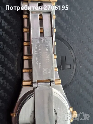 Комплект мъжки и дамски Omega Constellation Manhattan (Quartz / Стомана и Злато), снимка 6 - Мъжки - 56068524