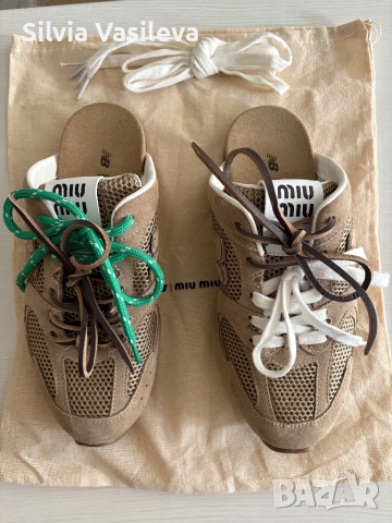 Дамски обувки New Balance x Miu Miu 530 SL Sneakers, снимка 2 - Маратонки - 52088018