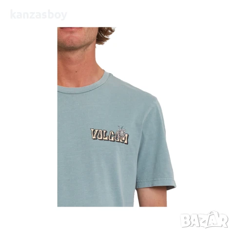 Volcom Widgets S/S T-Shirt Stormy Sea - страхотна мъжка тениска КАТО НОВА М, снимка 2 - Тениски - 51407822
