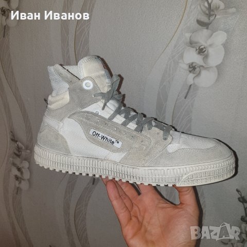 OFF-WHITE OFF-COURT 3.0 HIGH кецове/ маратонки  номер 44, снимка 16 - Маратонки - 44246823