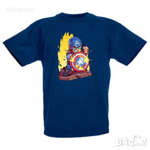 Детска тениска Marvel Captain America 2 Игра,Изненада,Подарък,Геймър,, снимка 10 - Детски Блузи и туники - 36716531