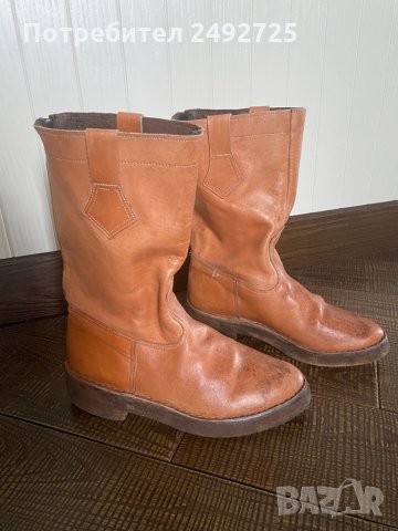 ✅ботуши естествена кожа 38 номер, снимка 1