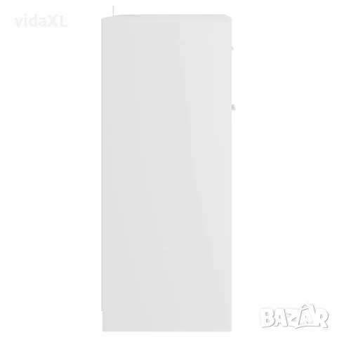 vidaXL Шкаф за баня, бял, 60x33x80 см, инженерно дърво, снимка 6 - Шкафове - 56147844