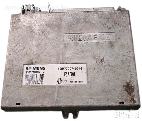 компютър RENAULT CLIO 1.4 SIEMENS ,S101718102 P, S101718102P, HOM7700749946, 7700864508