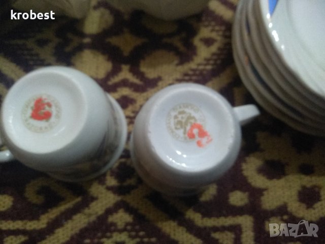 Продавам ретро сервиз за кафе, снимка 5 - Сервизи - 44483642