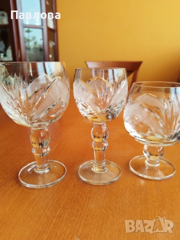 Кристални чаши серия Рамона , снимка 1