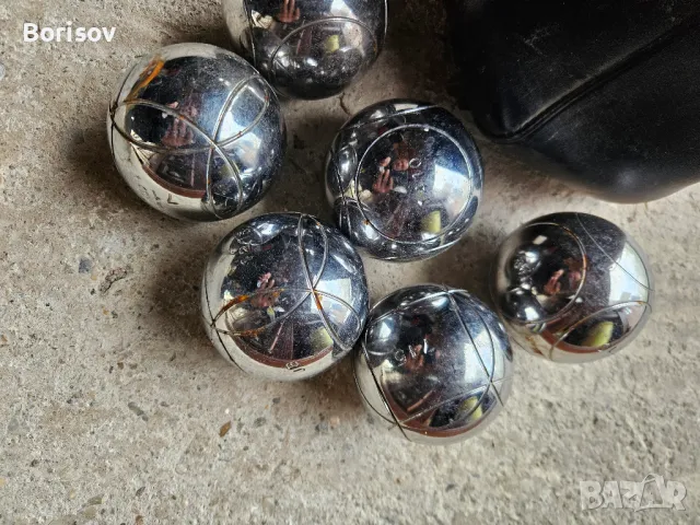 Продавам метални топки за Петанк – комплект 6 бр., снимка 2 - Други спортове - 48359783