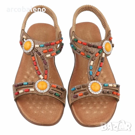 Дамски равни сандали, 3цвята , снимка 17 - Сандали - 50702213