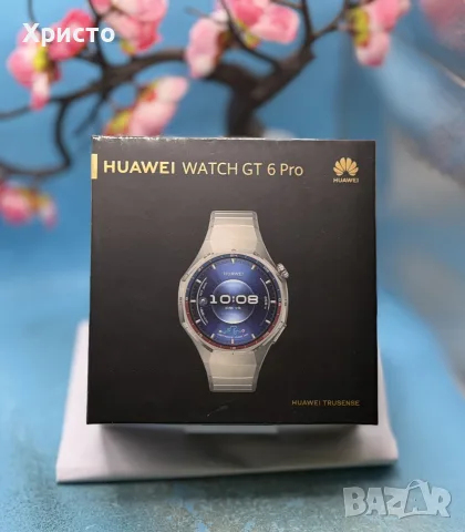 НОВ!!! Смарт часовник Huawei Watch GT 6 Pro, 46MM, Titanium , снимка 3 - Смарт часовници - 55720308
