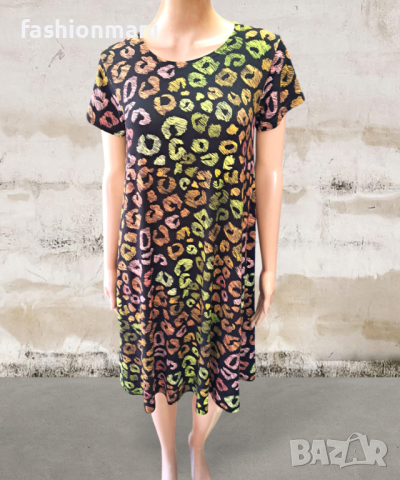 Разкроена рокля - код 1067, снимка 1