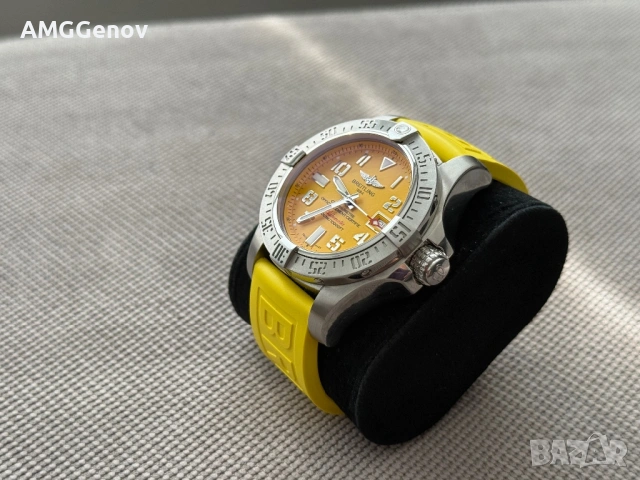 Като Нов Breitling Avenger II Seawolf A17331 Automatic, снимка 4 - Мъжки - 50755242