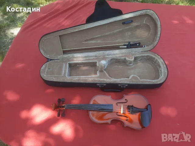 Цигулка MAESTRO VIOLIN 1^8  42см, снимка 2 - Струнни инструменти - 55927336