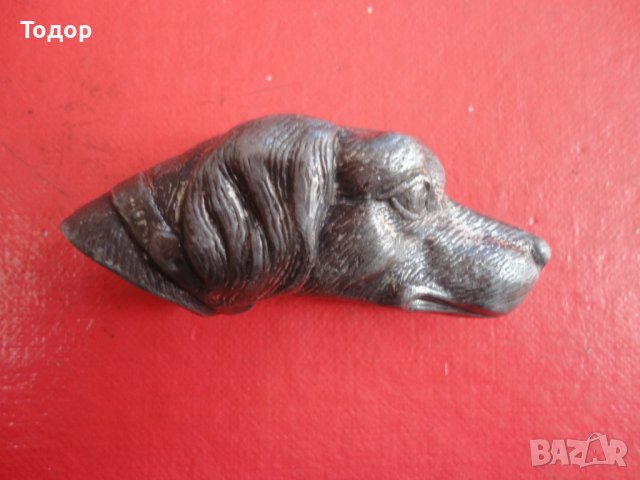 Старинна дръжка за камшик нагайка бич бастун куче , снимка 9 - Колекции - 40166008