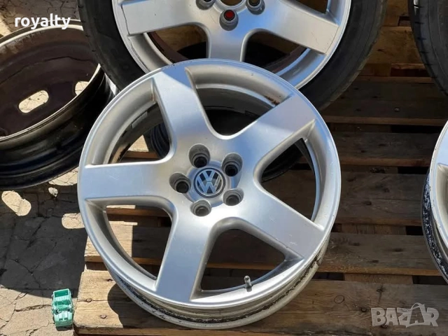 5х100 17 Vw Golf 4 Volkswagen 5х100 17 ЕТ 38 J 7, снимка 2 - Аксесоари и консумативи - 52030788