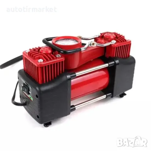 Двуцилиндров Компресор за гуми 12V/85л – T163
