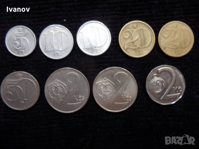 Монети Чехословакия