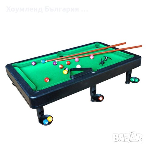 Детски билярд с 15 топки и две щеки, снимка 4 - Играчки за стая - 42904045