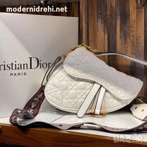 Чанта Christian Dior бяла