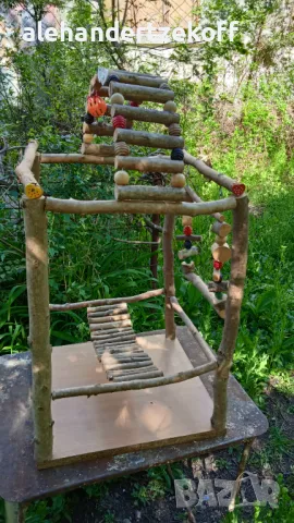 Кацалка за папагал с люлка, снимка 2 - За птици - 50097804