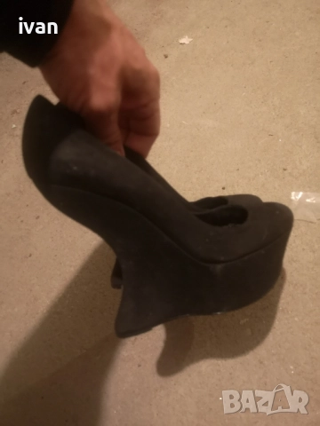 дамски обувки обувки със висок рок 36/38 номер естествена кожа, снимка 15 - Дамски обувки на ток - 51883620