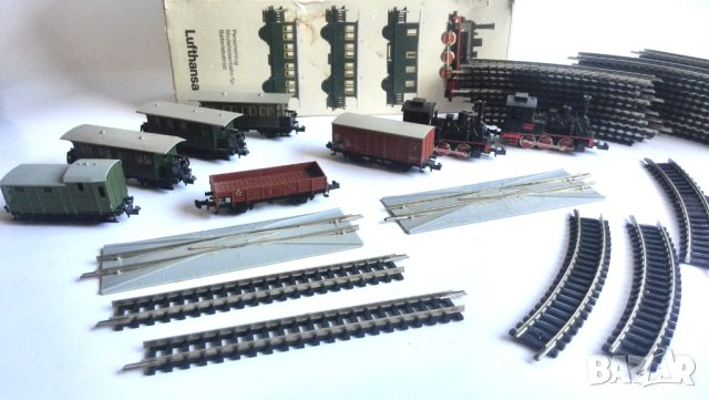 Minitrix комплекти мини локомотиви влакчета Мащаб N, снимка 6 - Колекции - 40536704