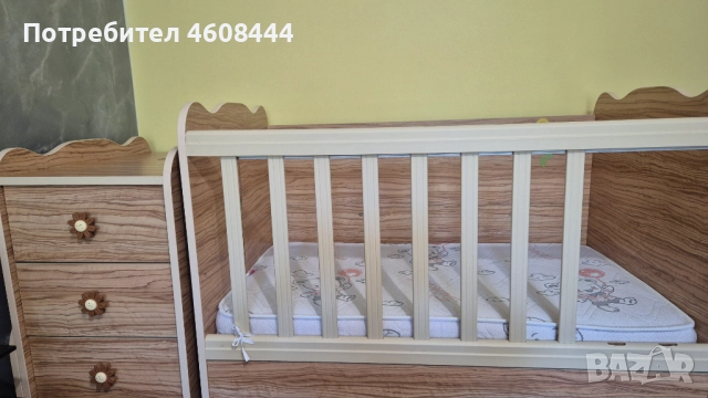 Трансформираща бебешка кошара+ матрак, снимка 2 - Кошарки - 51877846